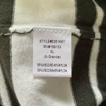 Pink Clover New  Curved Hem Striped Sweater Valencia Olive Green Ivory Size XL Photo 16