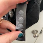 White House | Black Market NWOT women’s shimmery metallic knit black sweater M Photo 4