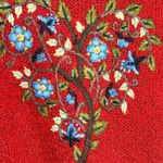Coldwater Creek ‎ Heart Embroidered Sweater Photo 3