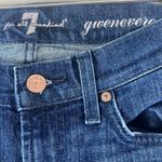 7 For All Mankind Gwenevere High Waist Distressed Ankle Jeans Photo 5