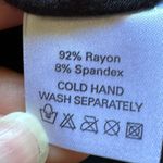 Vertigo Paris Black Sleeveless Summer Top Draped Knotted In Center Sz. L Photo 8