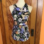 Anthropologie  Maeve peplum floral top Photo 6