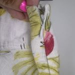 John Paul Richard Tropical Pure Linen Skirt Sz 14 Leaves Hibiscus Beach Umbrella Photo 10