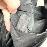 BCBGMAXAZRIA Dress Women Size 4 Black Shimmer Open Back Halter Sexy 100% Silk Photo 1