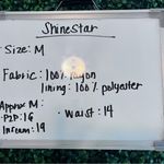 Shinestar  NWOT cropped romper with waist cutout, adjustable straps, pockets Photo 5