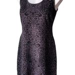 Athleta Shayla Mini Dress Black Grey Tank Animal Print, S S Photo 3