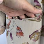 Vtg Sz S Oversized Jacket Blazer Toni Garment All Over Print 1 Button Grandma Photo 5