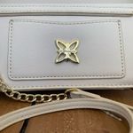 NWOT BCBG Coco Mini Satchel Faux Leather Crossbody CREAM Small Bag Photo 4