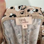 Camila Coelho  Collection Wren Linen Drawstring Pant Leopard Print Photo 6