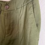 A New Day Women's High-Rise Slim Fit Effortless Pintuck Ankle Pants Olive size 4 Photo 5