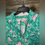 Vineyard Vines Dress Banana Leaf Margo, Color Hibiscus Size 8 Photo 3