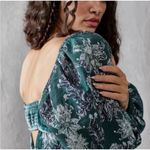 Free People NEW  LAUREN Mini Dress VELVET‎ Boho Print Dance Formals, M Photo 3