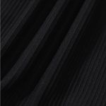 Berlook Contrast Trim Plus Size Bikini Set Black Photo 4