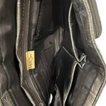 MultiSac Faux Leather Croc Gray Multi Pocket Medium Shoulder Crossbody Bag Photo 9