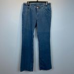 Vintage Fubu Jeans Y2K Boot Cut High Rise High Rise Size 10 Minimalist Blue Photo 3