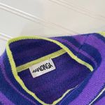 Urban Outfitters  Mandinga Womens Wool Blend Purple Tiger Pullover Sweater Size M Photo 3