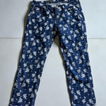 J.Crew  Cropped Matchstick Floral Pants Size 30 Photo 0