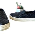 Skecher Street Quilted Womens Shoes Size 8.5 Black Slip on Sneaker Comfort Norm Photo 0