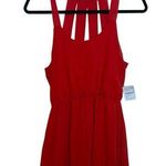 Dee Elle Nwt Red Flowy Fit & Flare Strappy Dress Photo 0