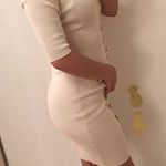 Beige knit dress. Xs Photo 6