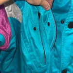 Blizzard Teal Magenta Vintage Ski Snow Jacket Women's XXL Blue Size XL Photo 6