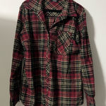 Cotton Express  Red and Black Plaid Shirt Photo 0
