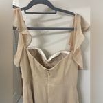 Azazie  Kaylynn Champagne Formal Dress Size A8 Photo 9