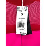 Adidas ‎ Ivy Park Catsuit Red Pink Mesh Long Sleeve Bodysuit NWT Small Beyoncé Photo 6