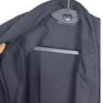 Vtg Calhoun Jumpsuit sz 7/8 Black Wide Leg Tapered Low Neckline Retro Draped 80s Photo 6