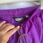 American Vintage SERAC VINTAGE Purple nylon straight leg/ jogger pants | large Photo 2