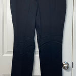 Dana Buchman NWOT Dana‎ Buchman women’s solid black slim straight cotton stretch dress pants Photo 0