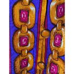 Adrianna Papell Women's Papell Petites Green Silk Suit Size 8 Photo 2