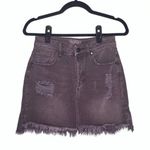 Kendall + Kylie Black Jean Skirt Size 26/2 Photo 0