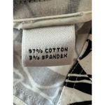 St. John Sport Black & White Floral Zip Photo 5