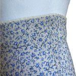 Brandy Melville Ditsy Floral Y2K Vintage Style Midi Skirt Women Small Blue White Photo 3