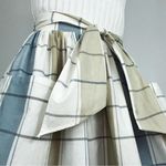 Vintage Cotton Windowpane Plaid A Photo 1