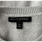 Banana Republic Sweater Womens Medium Gray Everyday Basic Neutral Minimalist Photo 5
