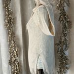 CAbi  XS Ivory Mesh Knit Hoodie Pullover Lightweight‎ Beachwear Boho Chic Photo 2