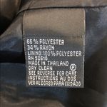 Kasper Women Jacket 18W Striped 3 Button Front Office Siren Preppy Formal Black Photo 6