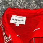 Selfie Leslie  burnt orange shirt and shorts size m Photo 3