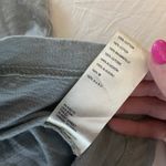 Anthropologie Saturday Sunday Anthro Cropped Green Striped Tshirt Tee Shirt Small Photo 3