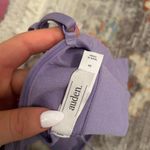 Target Auden Purple Ribbed Sports Bra with Removable Padding Photo 2