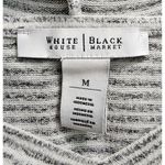 White House | Black Market White House Black Market Hoodie V-Neck Long Sleeve Striped Pullover Medium Photo 3