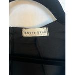 Amber Blue EUC Sleeveless Black Peplum Dress | Fitted Cocktail Party Mini LBD Photo 5