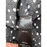 Bravissimo Faux Wrap Dress Womens 12 Black White Polka Dot Super Curvy Midi Photo 3