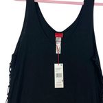 Red Carter NWT $120 Cotton Open-Side Cover-Up Dress L Photo 5