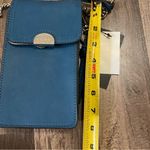 Nine West  Teal Crossbody Bag Faux Leather Small Purse NWT Photo 5