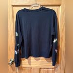 Rebellious One  Black Graphic Long Sleeve Shirt NWT Photo 1