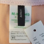 NWT J.Crew Ribbed Curved Waist Cheeky String Bikini Bottom Petal Powder Pink Photo 4