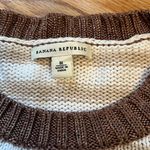 Banana Republic Women’s Metallic Stripe Sweater Size M Photo 6